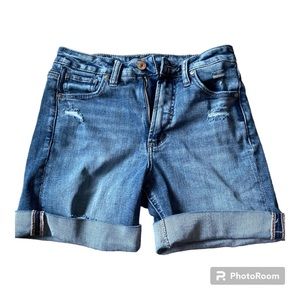 Silver Jean jean shorts